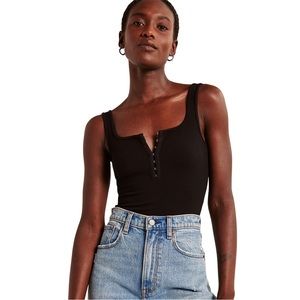 Abercrombie Hook and Eye Body Suit size M (NEVER WORN)